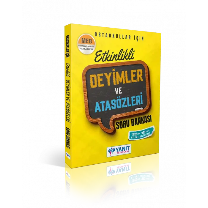 YANIT 8. SINIF ATASÖZLERİ VE DEYİMLER SORU BANKASI ETKİNLİKLİ