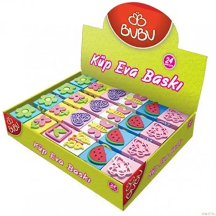 Bu-Bu Küp Eva Baskı Kutu Model 1