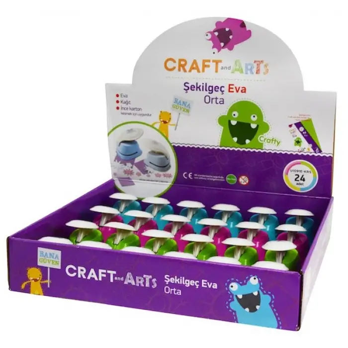 Craft and Arts Şekilgeç 5/8 Eva Kesen