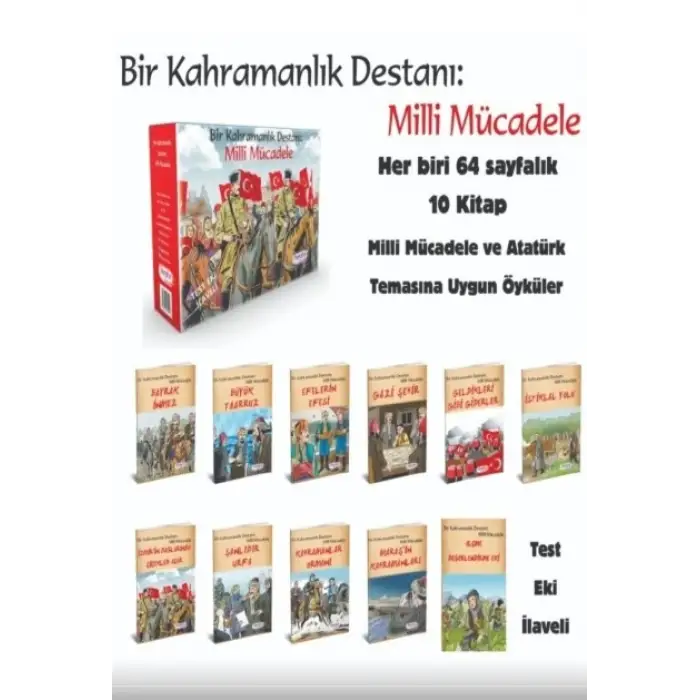 METAFOR MİLLİ MÜCADELE 10 LU SET