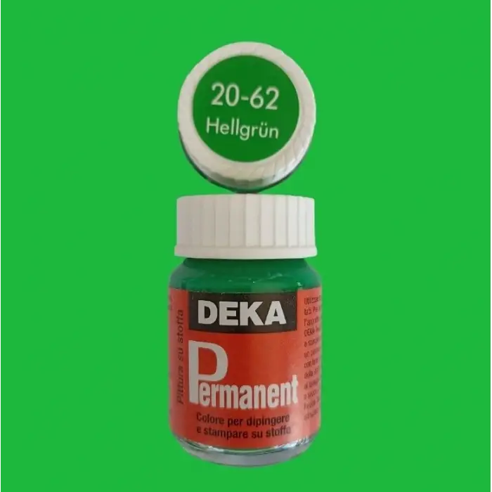 Deka Permanent 25ml Hellgrün 62
