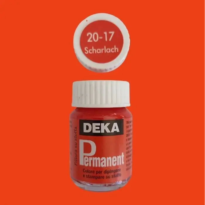 Deka Permanent 25ml Scharlach 17