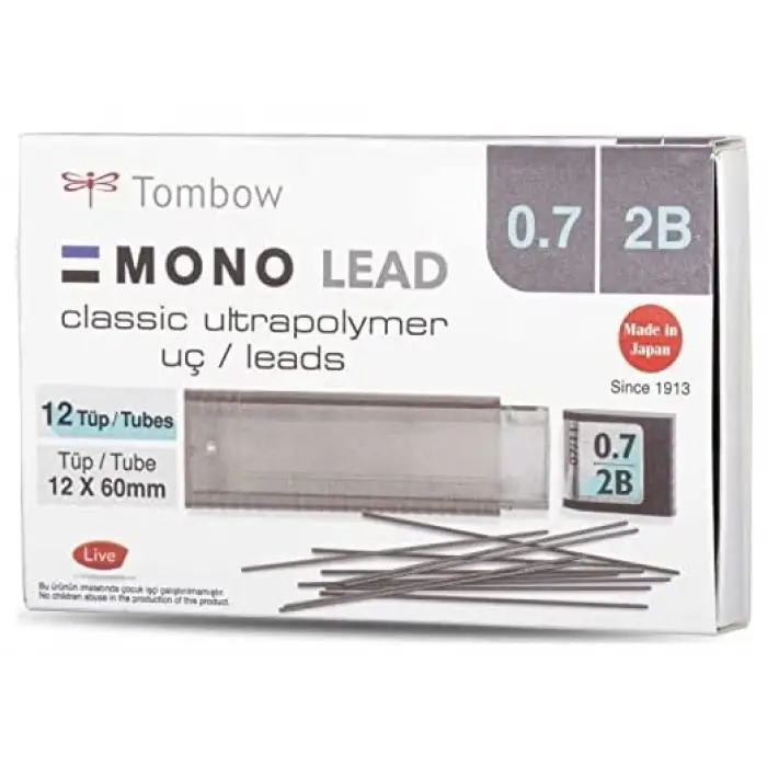 Tombow 0.7mm 2B 1 Kutu