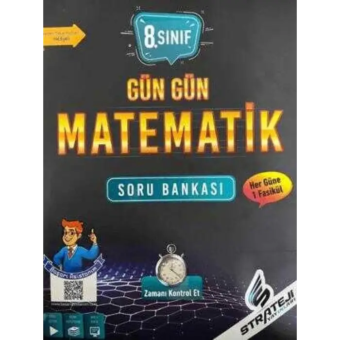 Strateji 8. Sınıf Gün Gün Matematik Soru Bankası