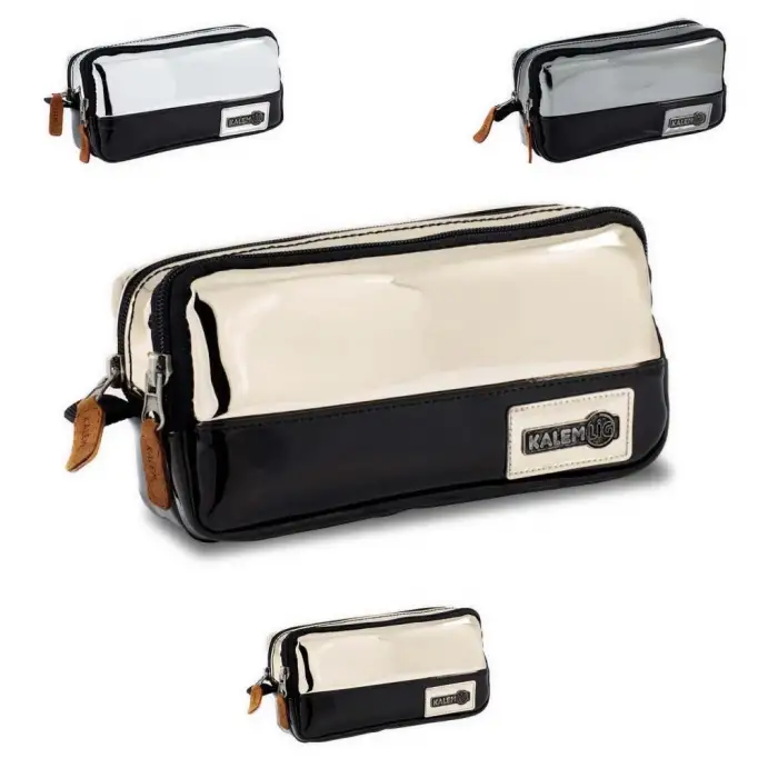 KALEMLİG ÇİFT BÖLMELİ  MIRROR KALEM ÇANTASI