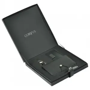 CORVUS CV 04 SET ANAHTARLIK-KARTVİZİTLİK-ORGANİZER-ROLLER KALEM SETİ