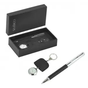 CORVUS CV 02 SET TÜKENMEZ KALEM VE SAAT