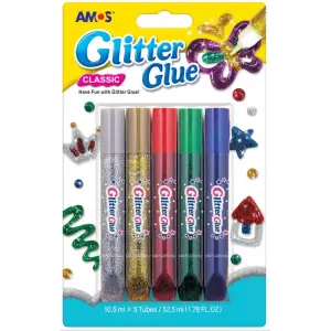 AMOS SIMLI YAPISTIRICI KLASIK 10.5ML 5LI BLISTER