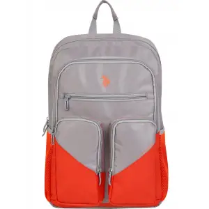 U.S POLO ASSN. SIRT ÇANTASI GRİ-KIRMIZI BALF PLCAN24101