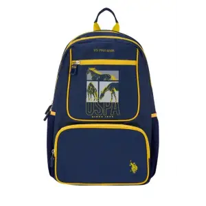 U.S POLO ASSN. SIRT ÇANTASI SARI-LACİVERT FEZA PLCAN25126
