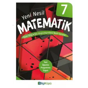 BİLGİ KÜPÜ 7. SINIF MATEMATİK YENİ NESİL KİTAP