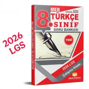 MEB 8. SINIF TÜRKÇE ÇALIŞMA KİTABI