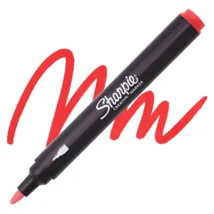 SHARPIE AKRİLİK MARKÖR YUVARLAK UÇ KIRMIZI