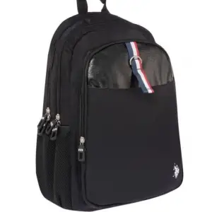 U.S POLO ASSN. SIRT ÇANTASI SİYAH RANK PLCAN24353