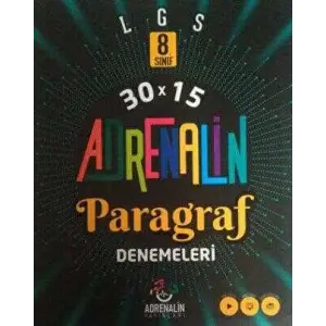 Adrenalin 8. SINIF LGS 30X15 LGS Paragraf Deneme