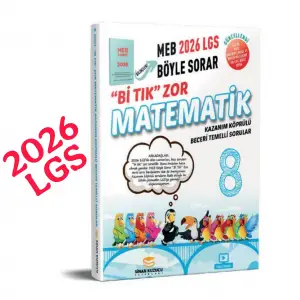 2026 S.KUZUCU 8. SINIF MATEMATİK Bİ TIK ZOR SORU BANKASI