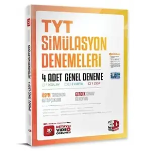 3D TYT 4lü Simülasyon Genel Deneme