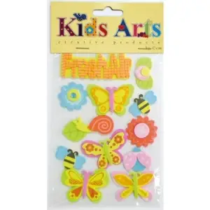 KIDS ARTS MY-50288-3 EVA SET(ÇİÇEK-KELEBEK) 24/144
