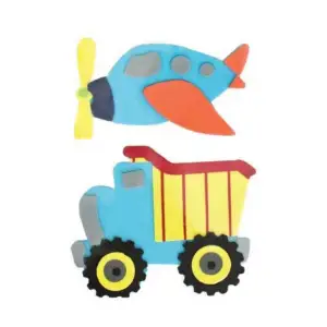 DOLPHIN ST-5253 EVA STICKER UÇAK,KAMYON 2Lİ 48/288