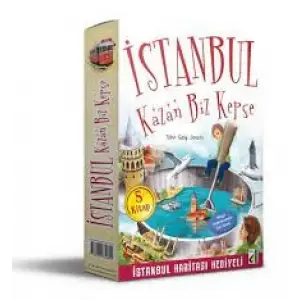 İSTANBUL KAZAN BİZ KEPÇE (5 KİTAP+HDS+HARİTA)