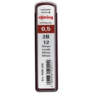 ROTRİNG Hi-Polymer Kurşun Kalem Ucu 0.5 mm (2B)