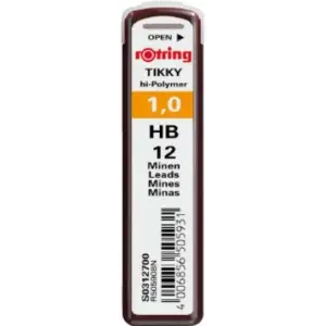 ROTRİNG Hi-Polymer Kurşun Kalem Ucu 0.9 (1.0)mm (HB)