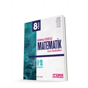 ESEN 8. SINIF KONU ÖZETLİ MATEMATİK SORU FASİKÜLLER