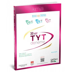 ÜÇDÖRTBEŞ Kimya 30 tyt deneme