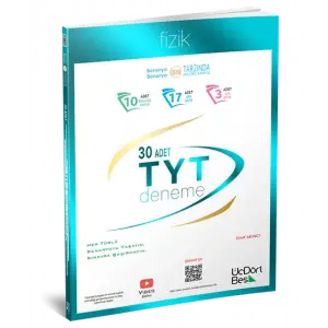 ÜÇDÖRTBEŞ TYT Fizik 30 deneme