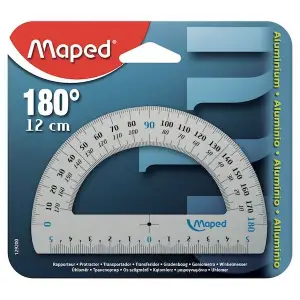 MAPED 12CM Alüminyum Açı Ölçer 180?
