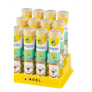 Adel Metal Tüp Boya Kalemi 12 Renk Tam Boy