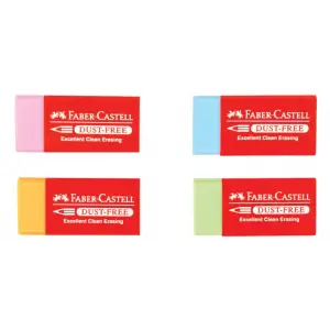 FABER CASTEL DUST FREE RENKLİ SİLGİ