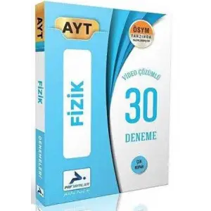 PRF AYT FİZİK VİDEO ÇÖZÜMLÜ 30 BRANŞ DENEMESİ