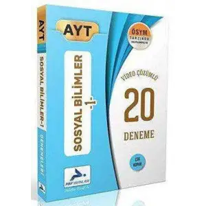 PRF AYT SOSYAL BİLİMLER-1 VİDEO ÇÖZÜMLÜ 20 DENEME