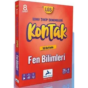 PARAF 8. SINIF FEN BİL.36 LI KONTAK DENEME (KONU TAKİP DENEMELERİ)