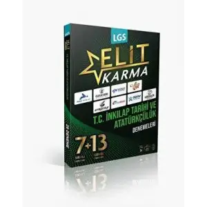 PARAF Elit Karma 8. Sınıf İnkılap Tarihi 20 Branş Denemesi