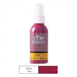 Artdeco Sprey Kumaş Boyası 100ml Bordo 1206