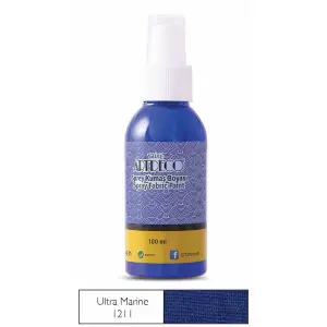 Artdeco Sprey Kumaş Boyası 100ml Ultramarin 1211