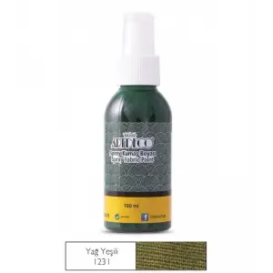 Artdeco Sprey Kumaş Boyası 100ml Yağ Yeşili 1231