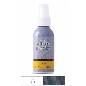 Artdeco Sprey Kumaş Boyası 100ml Gri 1217