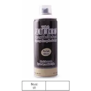 Artdeco Akrilik Sprey Boya 400ml Beyaz 60