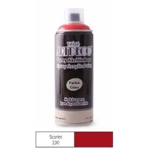 Artdeco Akrilik Sprey Boya 400ml Scarlet 330