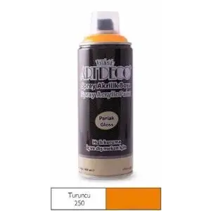 Artdeco Akrilik Sprey Boya 400ml Turuncu 250