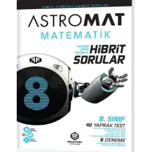 Astromat 8. Sınıf Matematik Hibrit Soru Bankası