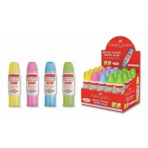 Faber CAstell 28 ml Beyaz Tutkal çift başlıklı