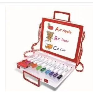 Faber-Castell Çantalı Beyaz Tahta Kalemi 10 Renk