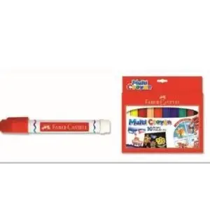 Faber-Castell Multi Crayon Pastel,10 Renk