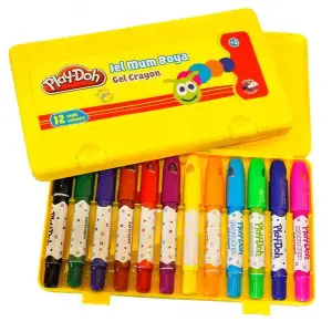 Play-Doh 12 Renk Jel Crayon