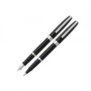 SHEAFFER 9470 SAGARIS DOLMA TÜKENMEZ SET SİYAH KROM