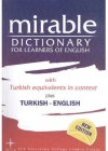 MİRABLE İNGİLİZCE TÜRKÇE SÖZLÜK